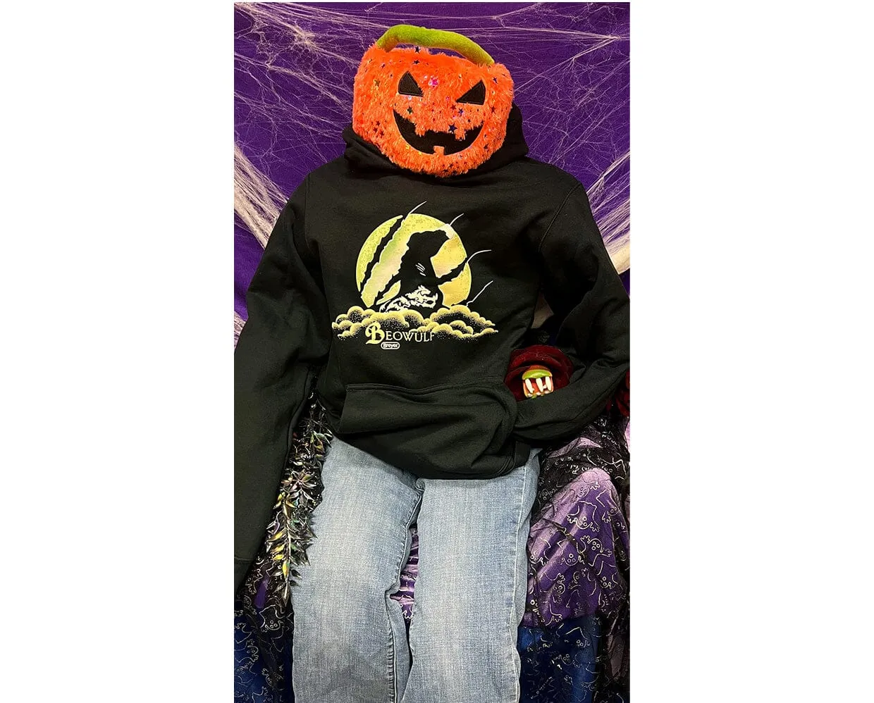 Beowulf Halloween Horse Hoodie | Youth Sizes