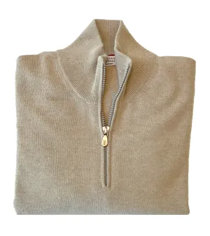 BRUNELLO CUCINELLI Cashmere 1/4 Zip Sweater