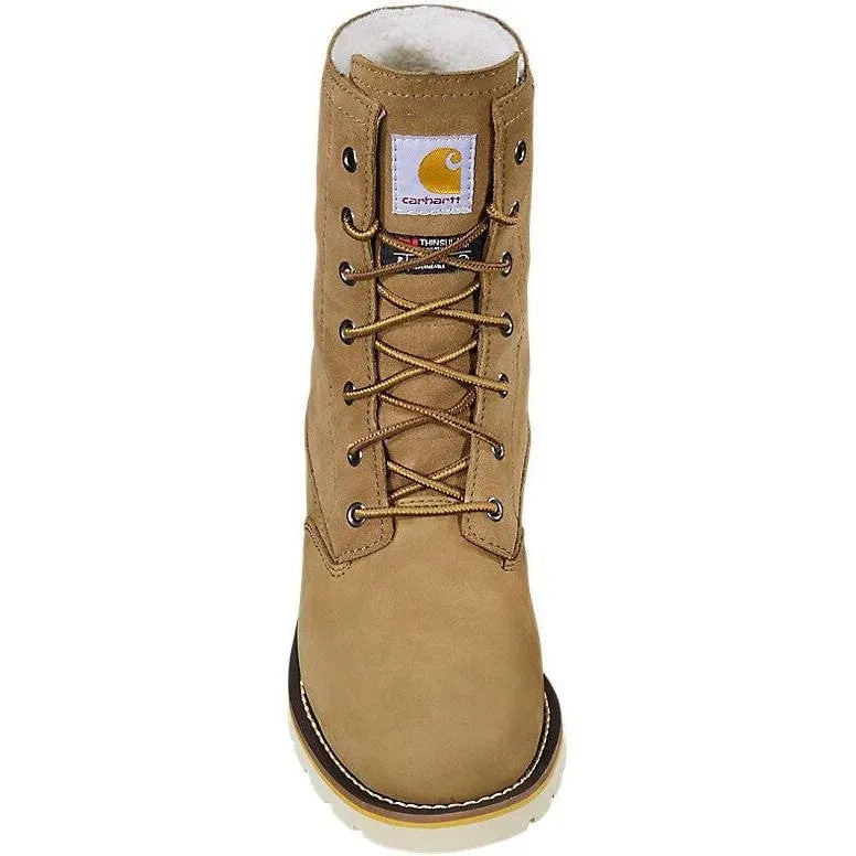 Carhartt Women's Fold Down 8" WP Wedge Winter Boot -Hickory- FW8069-W