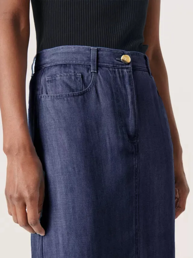 Friday skirt - Dark Blue Denim