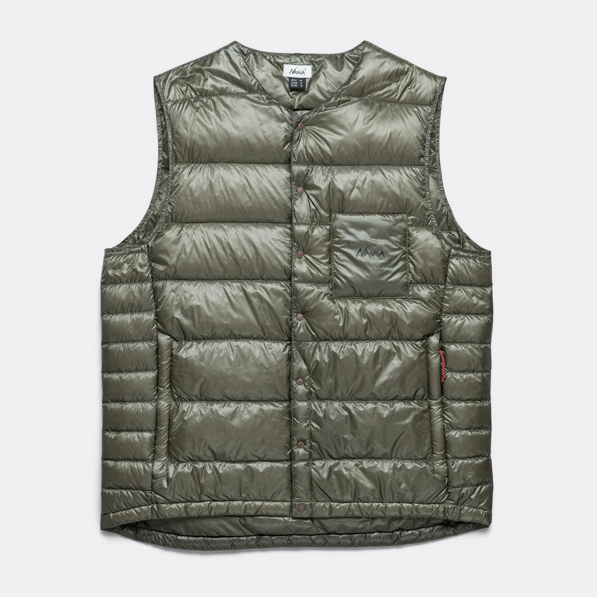 Inner Down Vest - Khaki