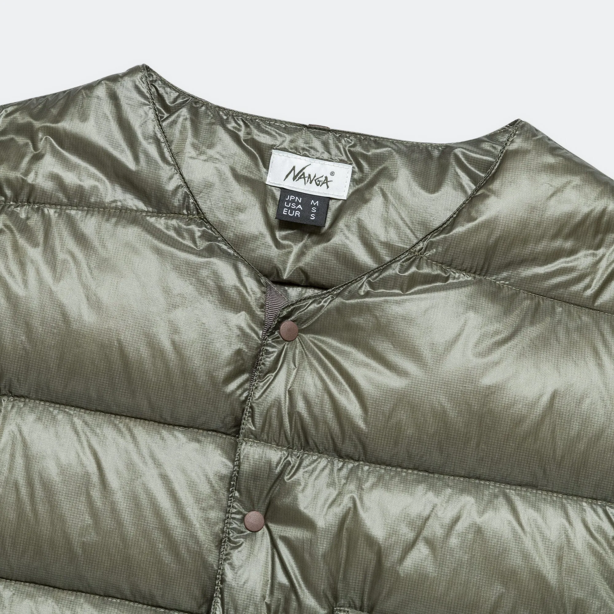 Inner Down Vest - Khaki