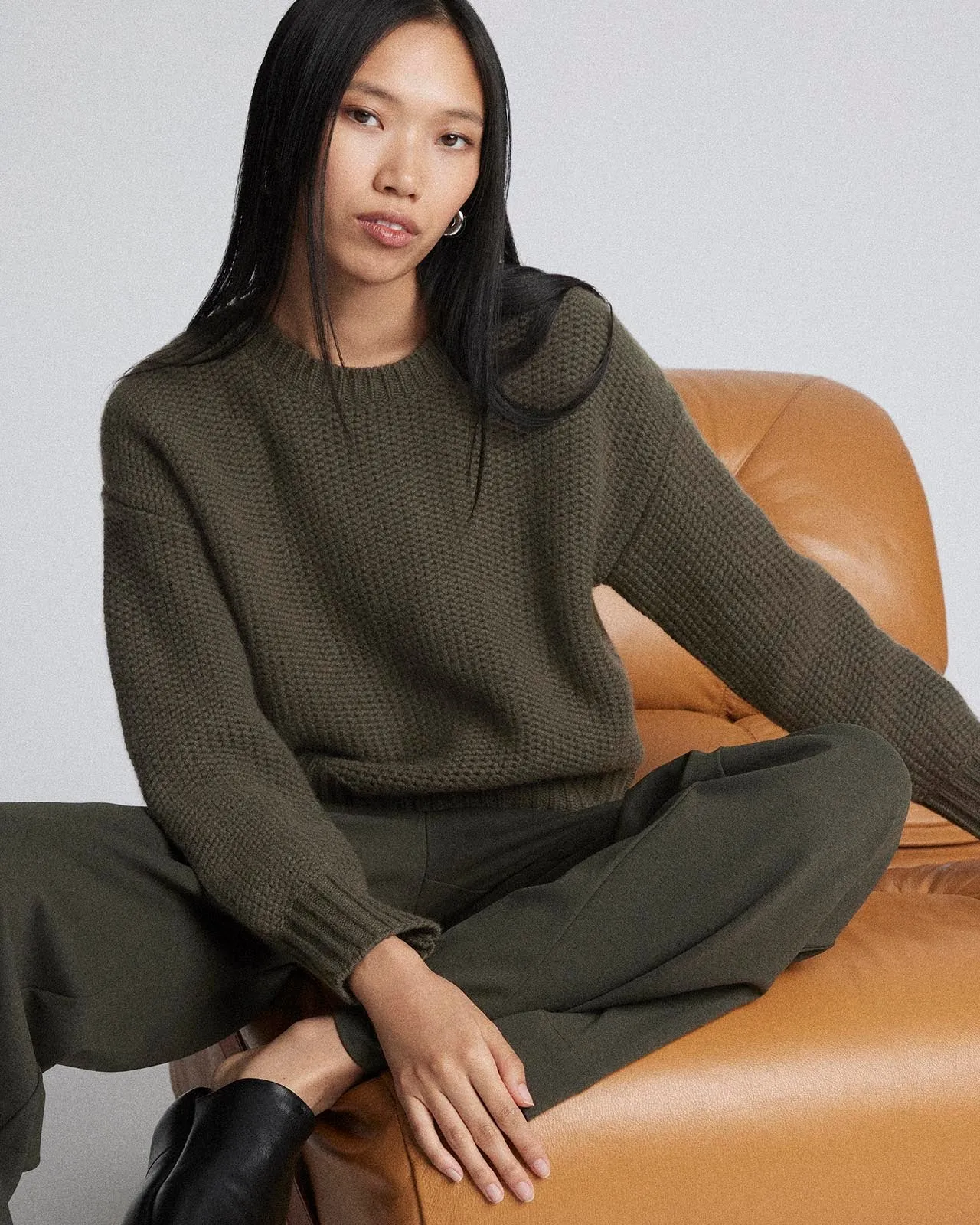 Kate Young x Splendid 100% Cashmere Sweater