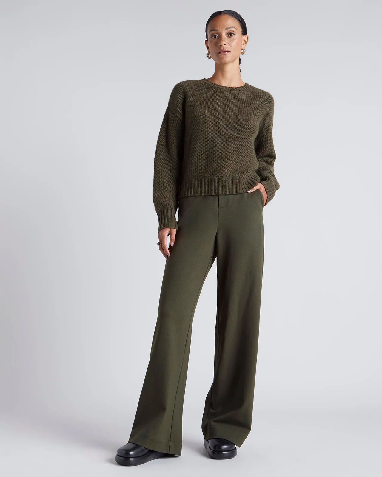 Kate Young x Splendid 100% Cashmere Sweater