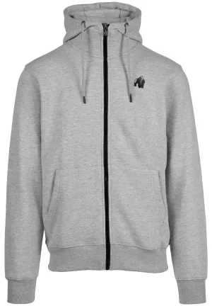 Kennewick Zipped Hoodie - Gray