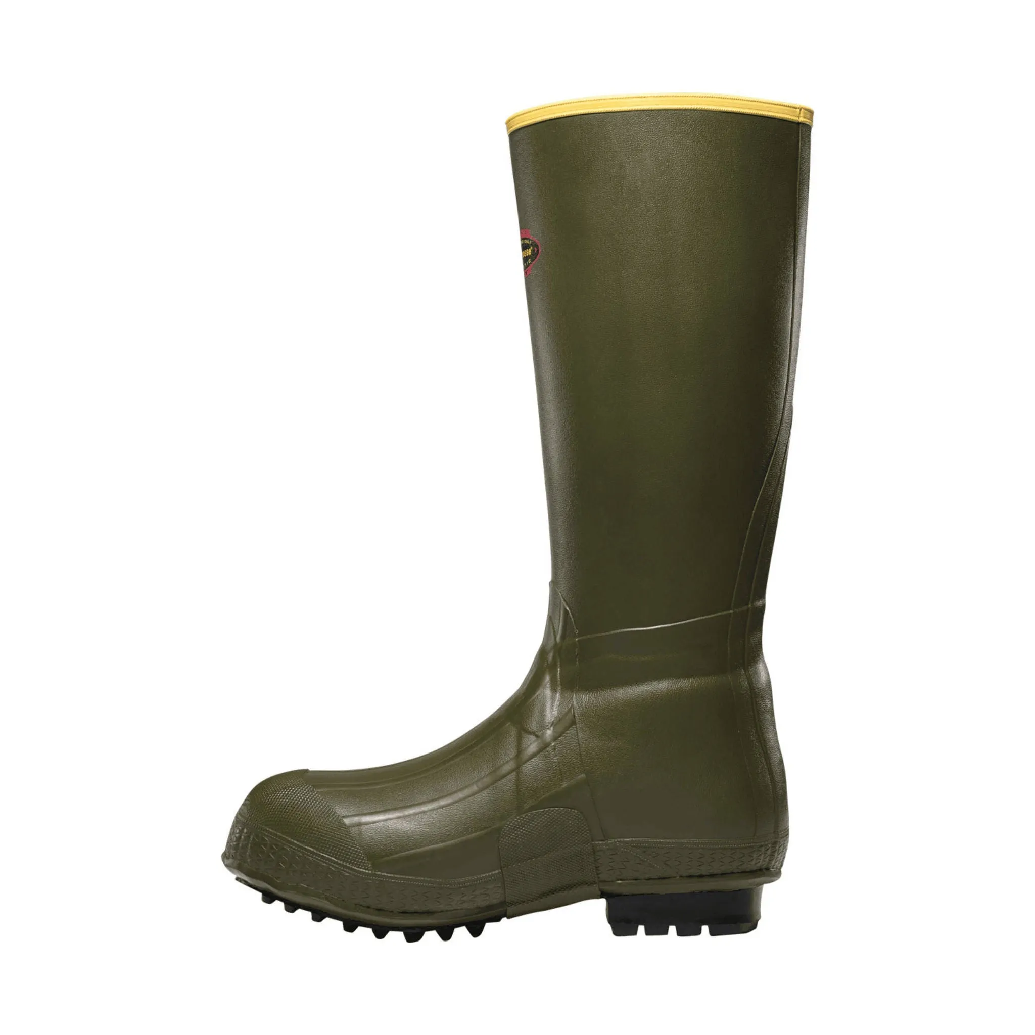 LaCrosse Men's Burly 18 Inch Air Grip Foam Insulated Rain Boot - Green