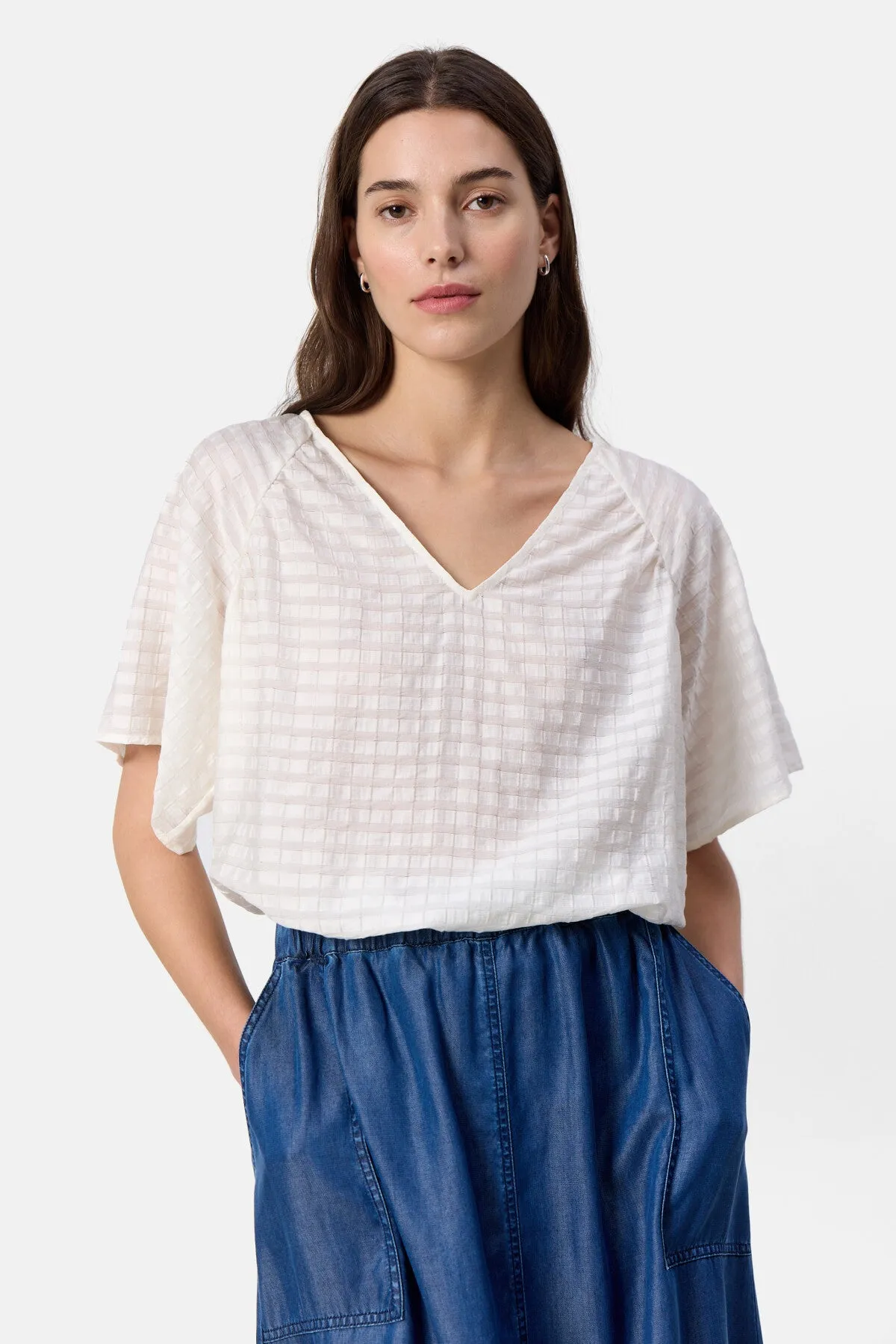 LR-HEIDI 1 Blouse Cream