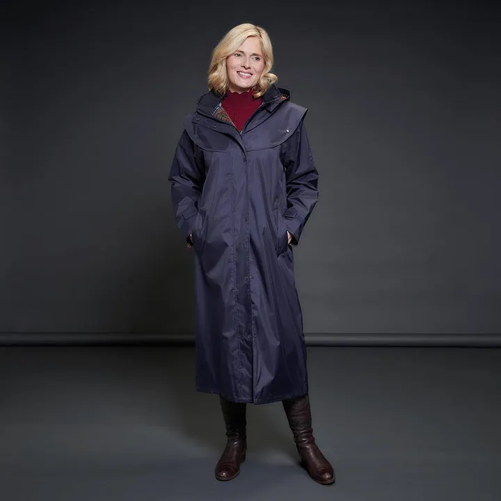 Malvern Ladies Waterproof Coat - Navy