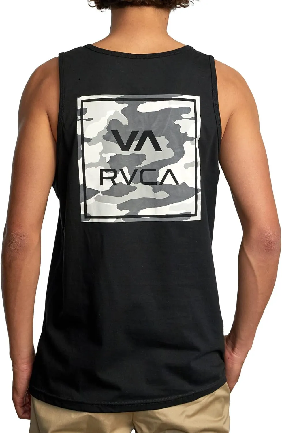 Men'S Graphic Sleeveless Tank Top, 100% Cotton Shirt for a Comfortable Fit, Features Tagless Back Label