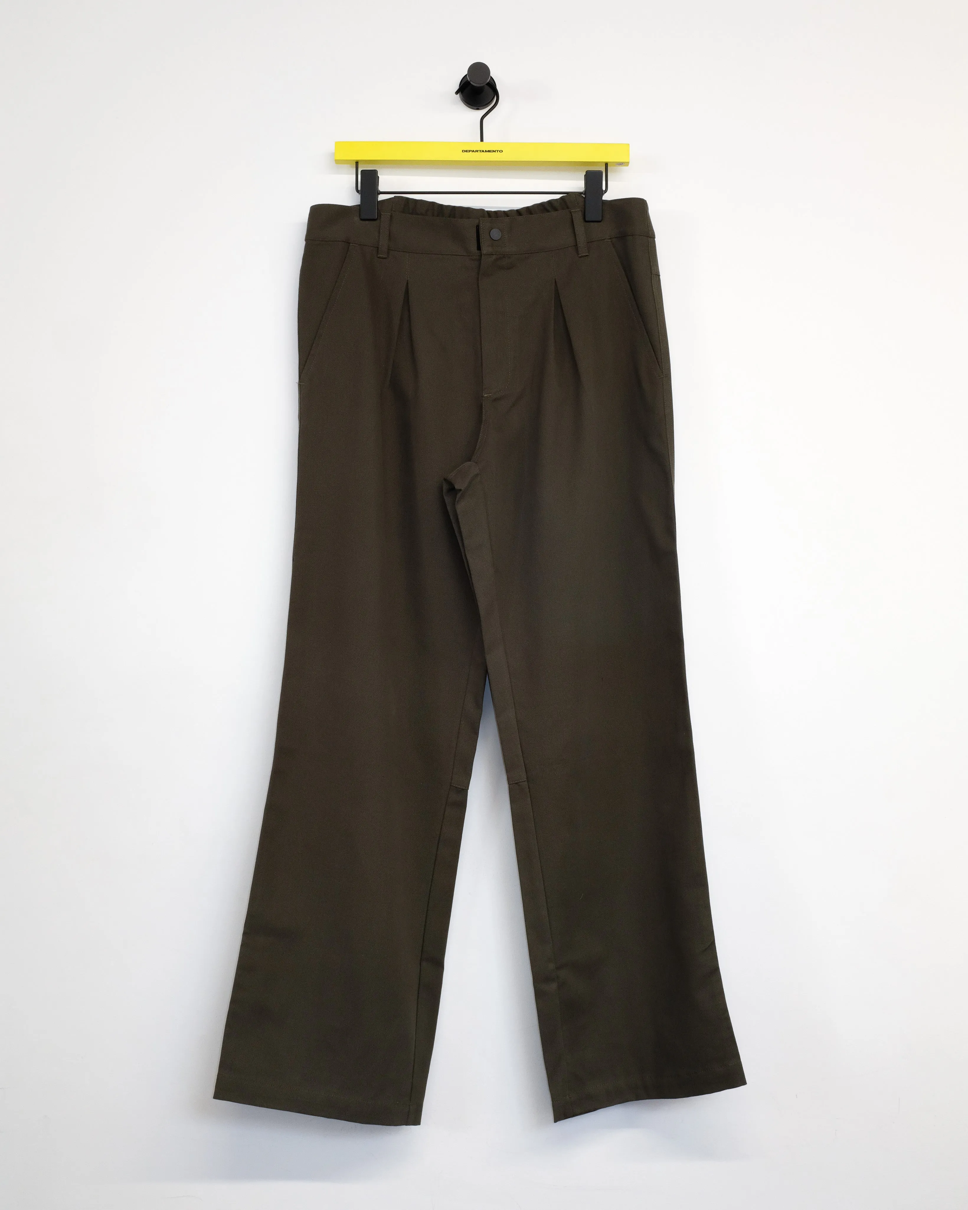 Military Green Warmcotton Twill Boot Storage Pants