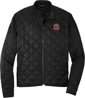 Palmyra Black Knights Mercer Mettle Quilted Full-Zip Jacket