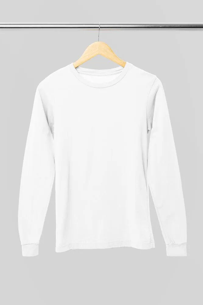 Pick Any 2: Unisex Cotton Full-sleeve T-Shirts