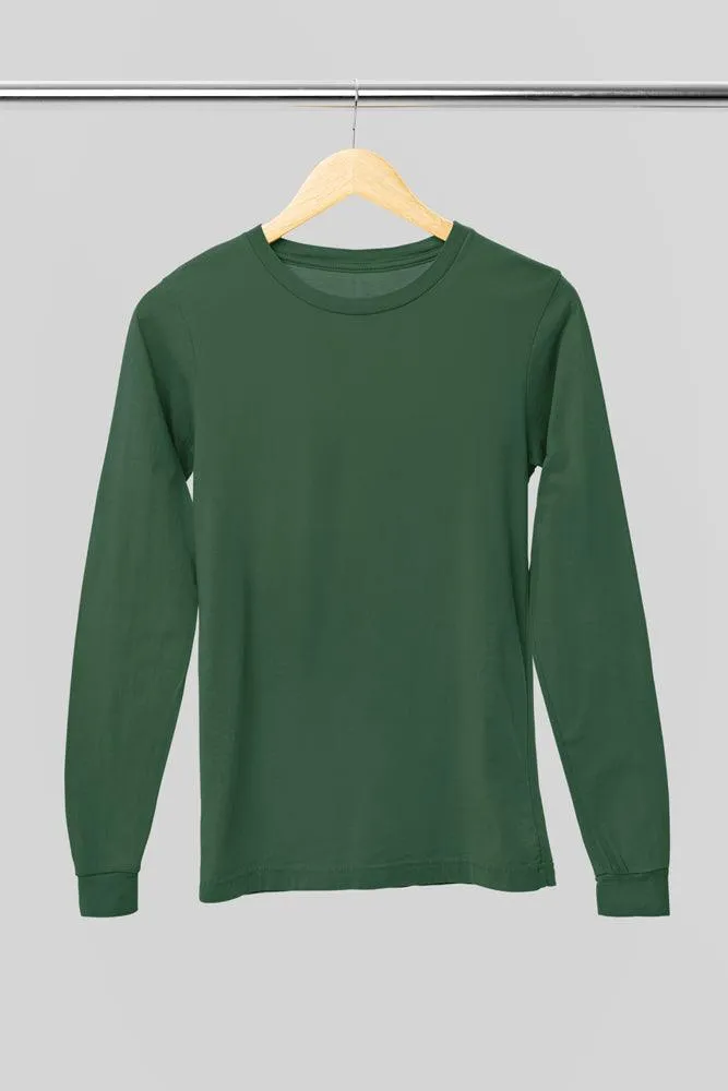 Pick Any 2: Unisex Cotton Full-sleeve T-Shirts