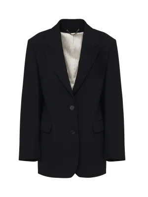 Polar Night Single-Breasted Blazer Jacket