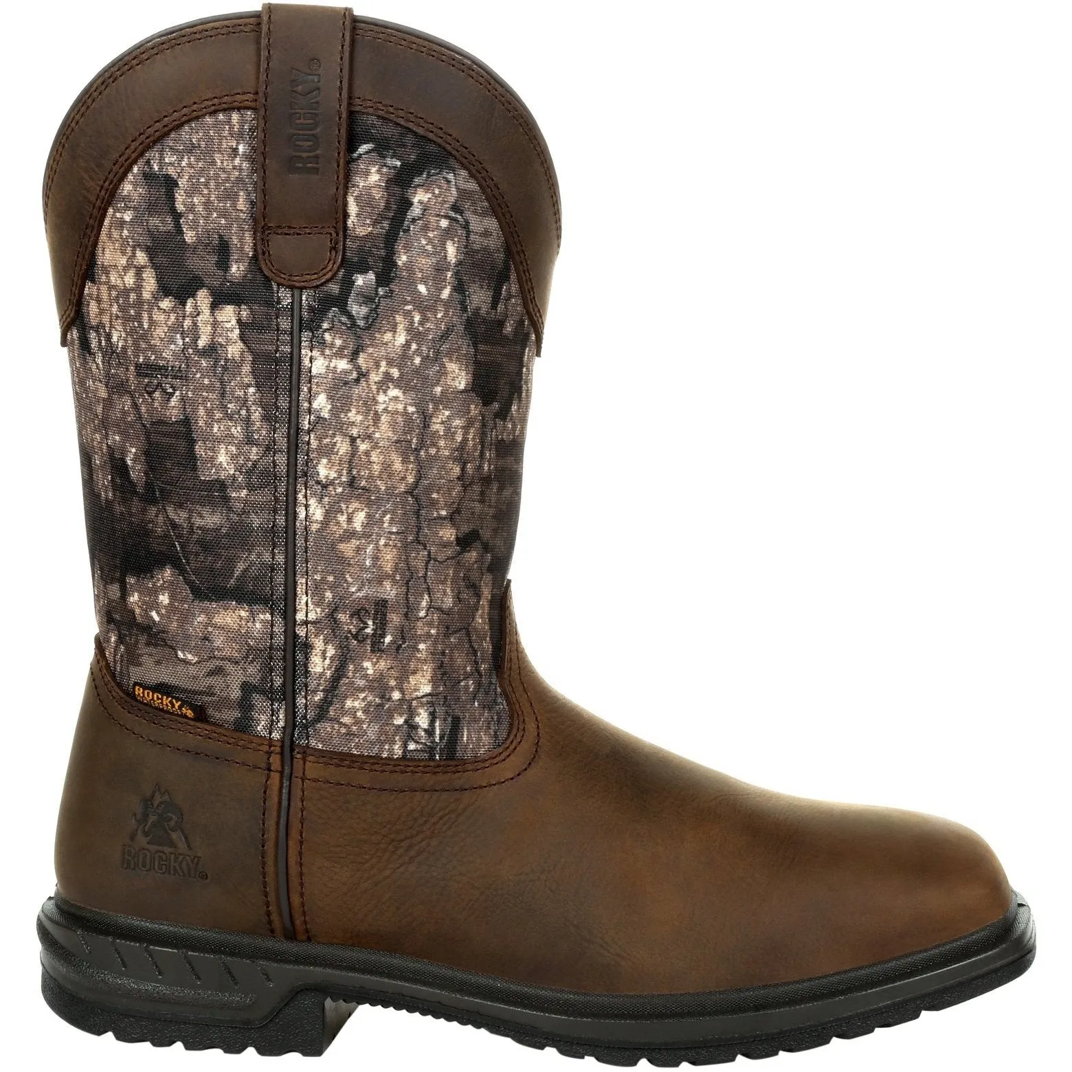 Rocky Men's Worksmart 11" WP 400G Ins Western Work Boot Realtree RKW0326