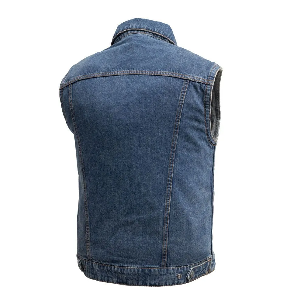 Showdown Motorcycle Lightweight Denim Vest