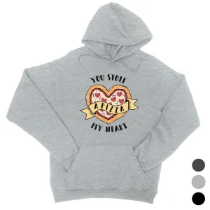 Stole Pizza My Heart Unisex Pullover Hoodie Cute Anniversary Gift