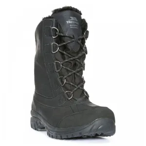 Trespass Mens Waterproof Snow Boot - Black