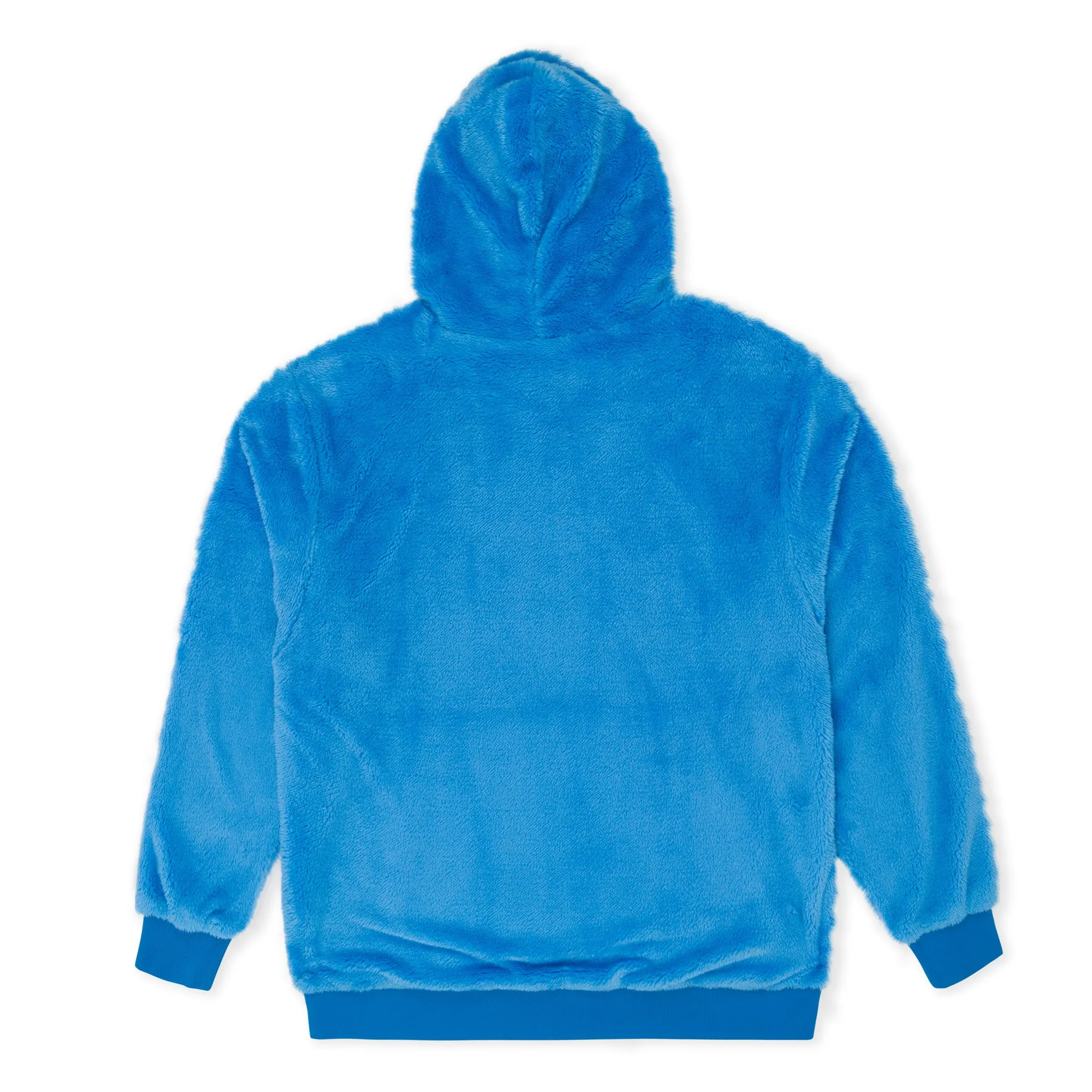 Waves Sherpa Hoodie (Blue)