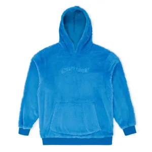 Waves Sherpa Hoodie (Blue)