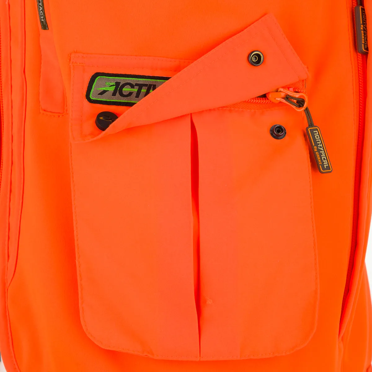 Youth Blaze Orange Vest with Scent Control