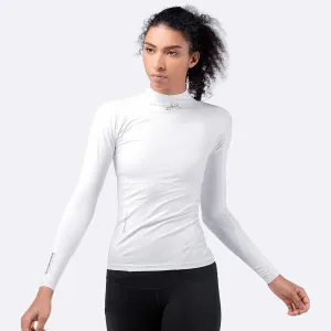 Zhik Womens Long Sleeve Spandex Rash Vest Top - White