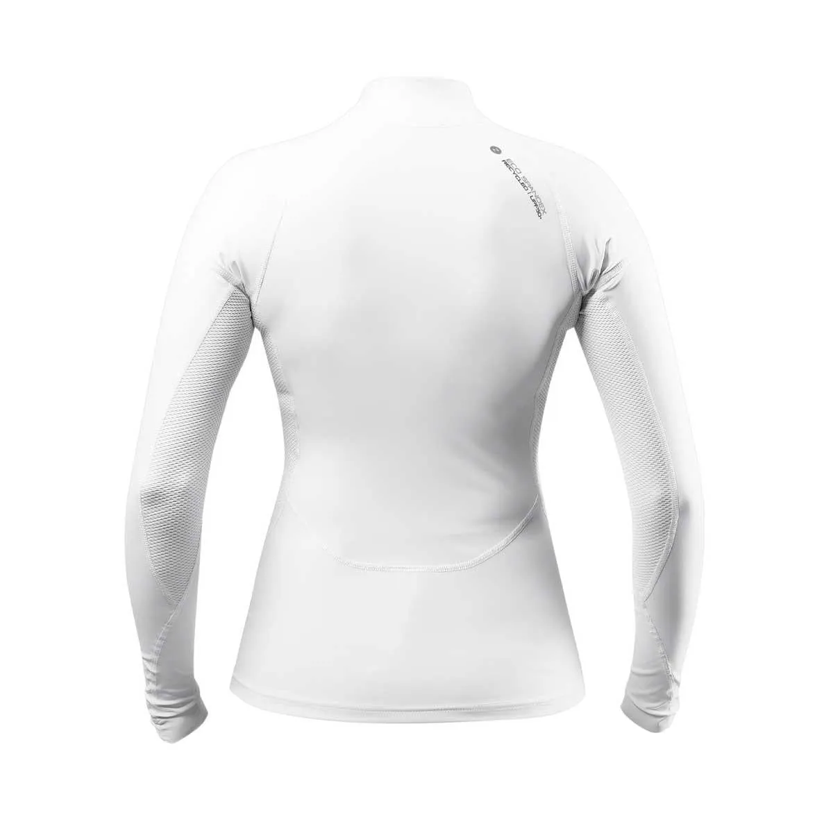 Zhik Womens Long Sleeve Spandex Rash Vest Top - White